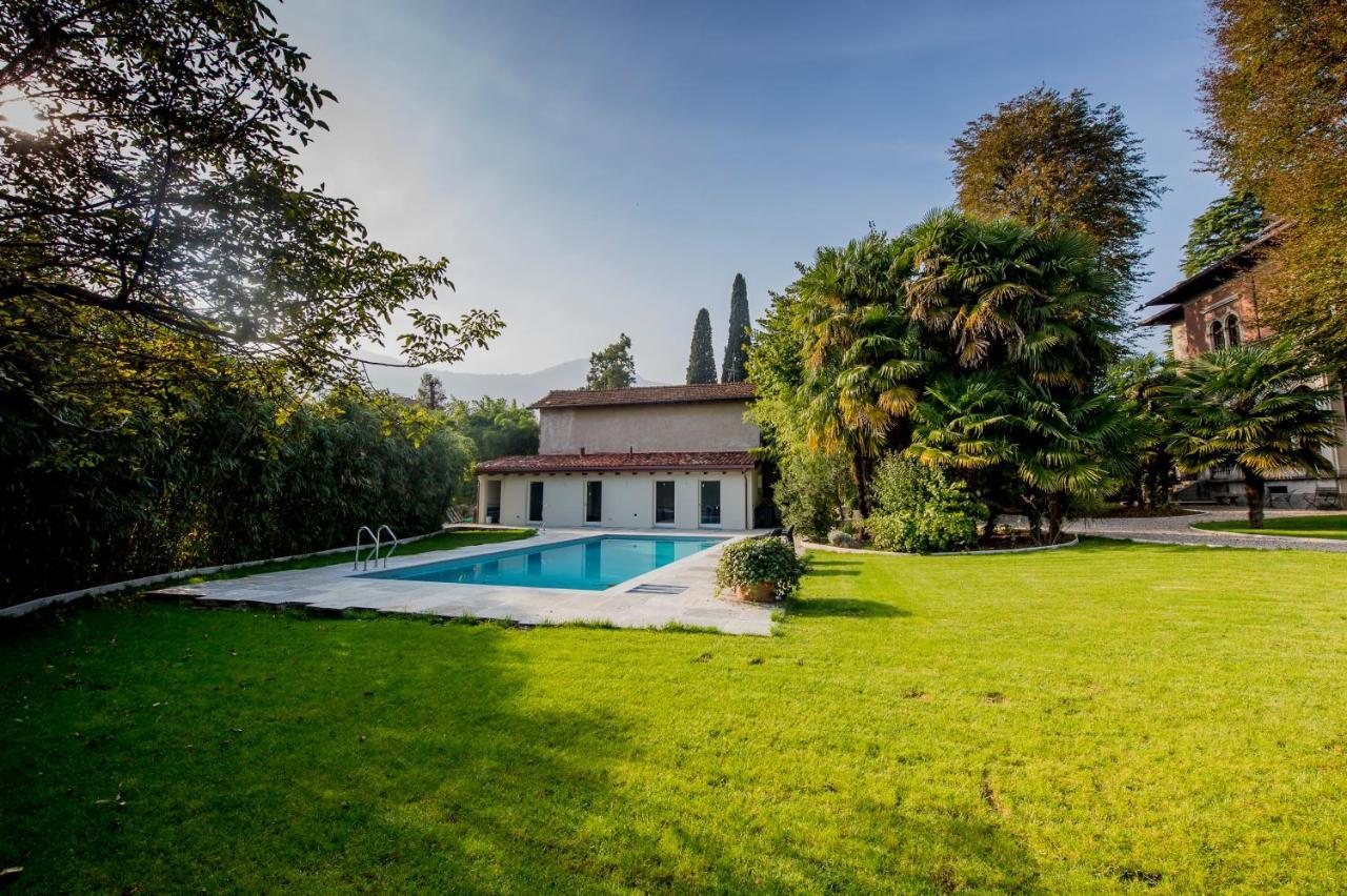 Villa Confalonieri Мандельо дел Ларио Екстериор снимка